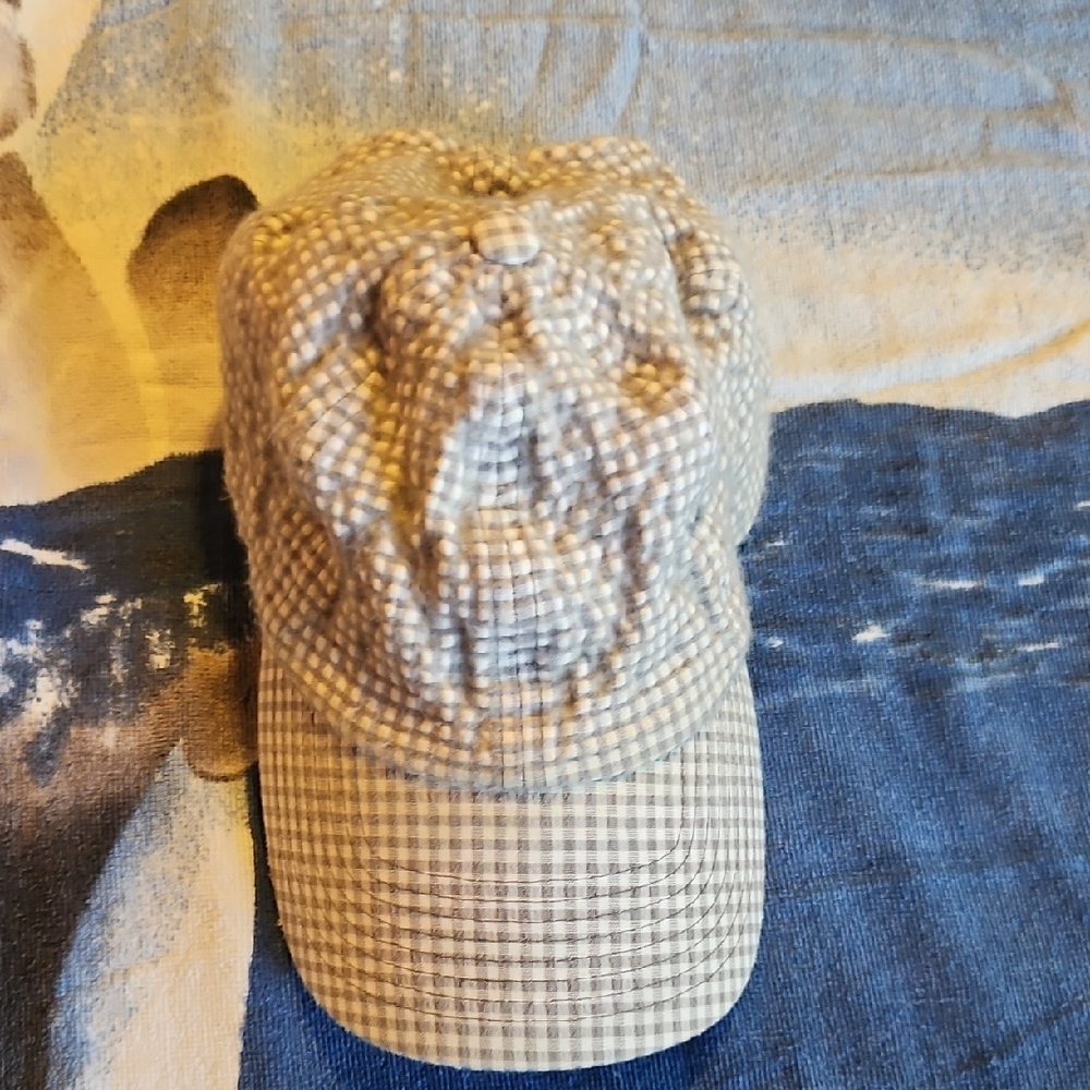 Varsity Gray Checkered Cap - image 2